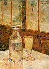 Vincent van Gogh with Absinthe painting